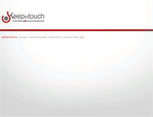 Tablet Screenshot of keepintouchsrl.it